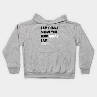 muhammad ali quotes rip Kids Hoodie